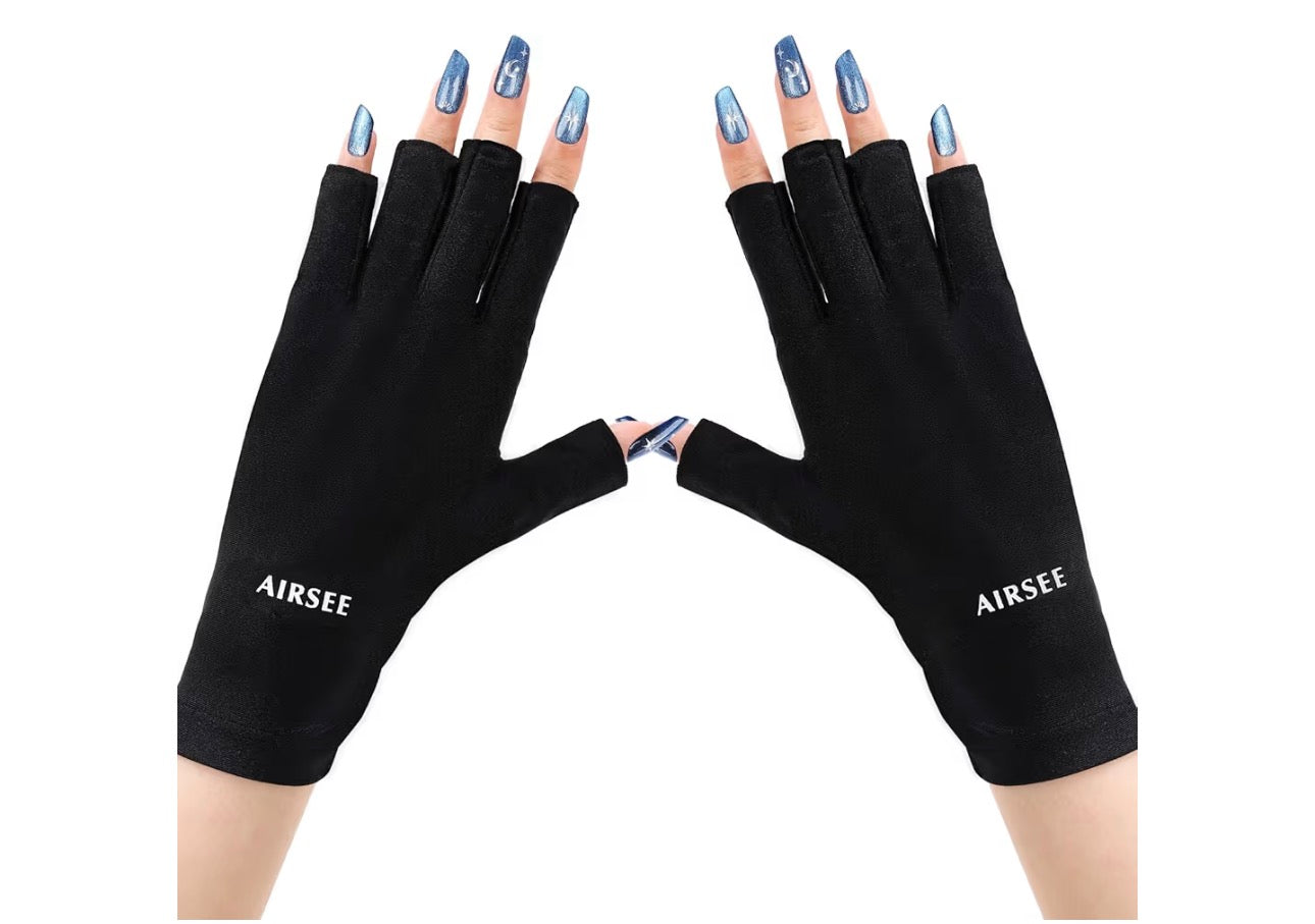 UV Nail protecting Gloves