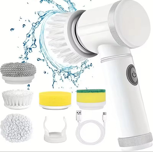 Electric dish scrubber